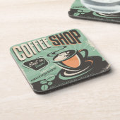  coffeeshop | Retro Coffee Cork Onderzetters (Linkerzijde)