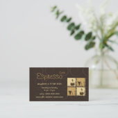 Coffeeshop-Visitekaartje Visitekaartje (Staand voorkant)