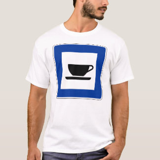 Coffeeverkeersbord T-shirt