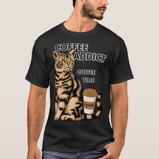 COFFEEVERSLAADDE T-SHIRT (Voorkant)