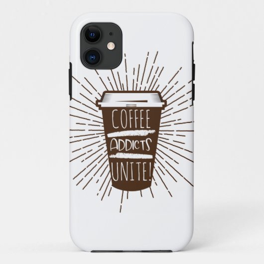 COFFEEVERSLAADDEN VERENIG JE Case-Mate iPhone CASE (Achterkant)