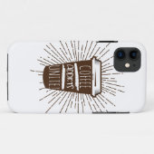 COFFEEVERSLAADDEN VERENIG JE Case-Mate iPhone CASE (Achterkant (horizontaal))