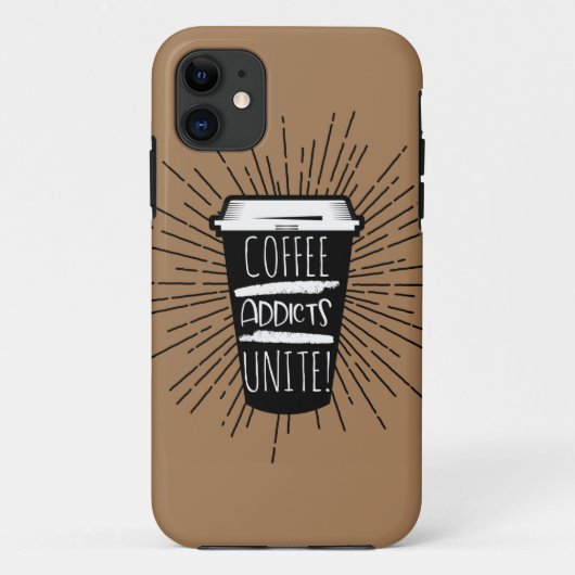 COFFEEVERSLAADDEN VERENIG JE Case-Mate iPhone CASE (Achterkant)