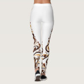 Coffeeworkout Leggings voor Vrouwen (Achterkant)