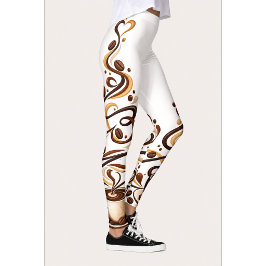 Coffeeworkout Leggings voor Vrouwen
