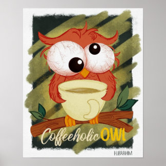 Coffeholic uil poster