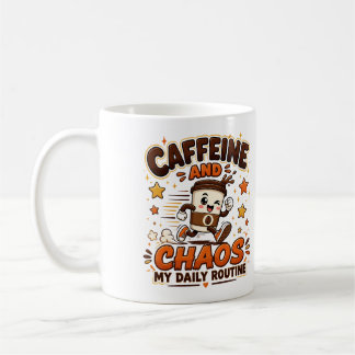 Coffeïne en Chaos Mijn Dagelijkse Routine Mok