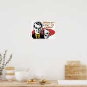 Coffeïne Koffie Vitamine Grappige Poster (Keuken)