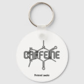 Coffeïne Sleutelhanger (Voorkant)