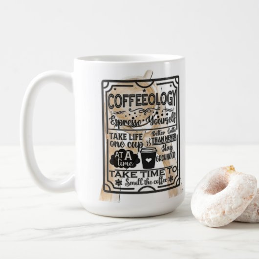 Coffeologie Koffiemok (Met donut)