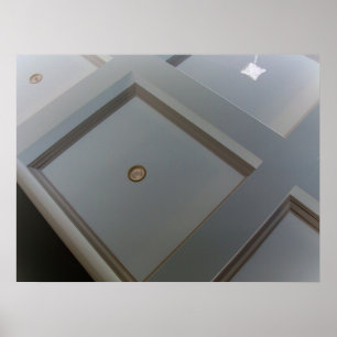 Coffered plafondplafond poster