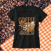 Coffeverslaafde.  t-shirt