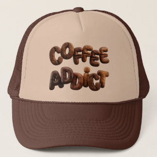 Coffeverslaafde Truckerhoed Funny Koffieliefhebber Trucker Pet