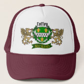 Coffey/O'Coffey Irish Shield w/Griffins Trucker Pet (Voorkant)