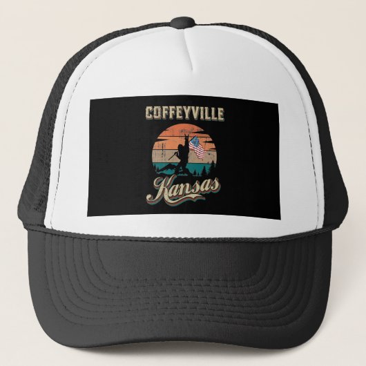 Coffeyville Kansas Trucker Pet (Voorkant)