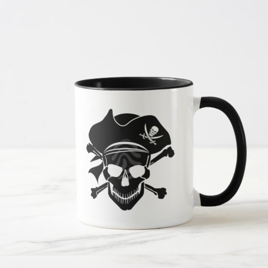 Cofffee Mok-Pirate Skull Mok (Rechts)