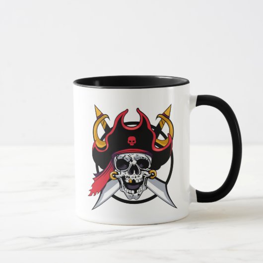 Cofffee Mok-Pirate Skull Mok (Rechts)
