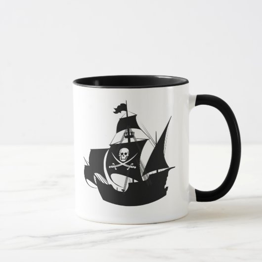 Cofffee Mok-Pirate Skull Mok (Rechts)
