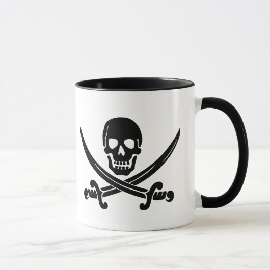 Cofffee Mok-Pirate Skull Mok (Rechts)