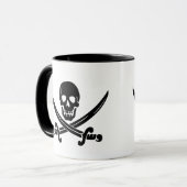 Cofffee Mok-Pirate Skull Mok (Voorkant links)