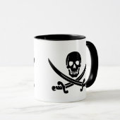 Cofffee Mok-Pirate Skull Mok (Voorkant rechts)