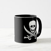 Cofffee Mok-Pirate Skull Mok (Voorkant rechts)