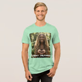 COFFIE - DELICIEUZE GEUR Tri-Blend SHIRT (Voorkant volledig)