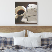 Coffie Digitaal Olie op Canvas Afdruk (Insitu (Slaapkamer))