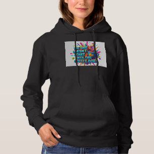 Coffie Eerst Ochtend Sticker Hoodie
