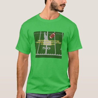 Coffie en voetbal in Idaho T-shirt