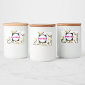 Coffie Goed Voedsel Container Voedselcontainer Etiket (Flessen)