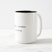 Coffie Kop Citaat (Voorkant rechts)