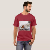 Coffie & Ontbijt in Bed T-shirt (Voorkant volledig)