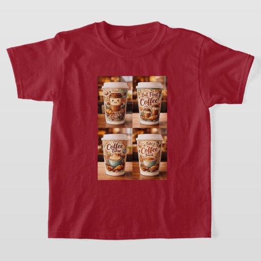 Coffie T-shirt (Laagn)