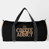 Coffie verslaafde drank plunjezak (Achterkant)