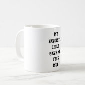 Coffiebeker cadeau koffiemok (Voorkant links)