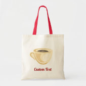 Coffiebekerzak Tote Bag (Voorkant)