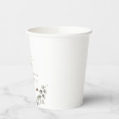 Coffieboon baby shower papieren bekers (Links)