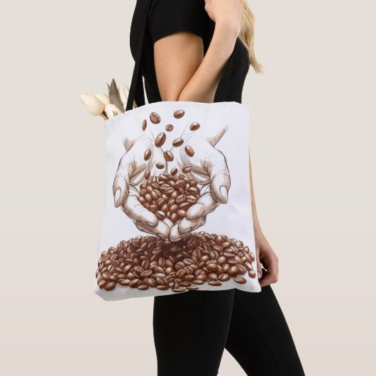 Coffieboon Tote Bag (Dichtbij)