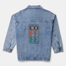 Coffiecadeaus voor koffieliefhebbers Denim Jas