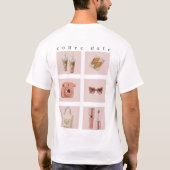 Coffiedatum esthetisch shirt  (Achterkant)
