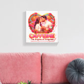 Coffieliefhebber Dagelijkse Ritueel Sticker Canvas Afdruk (Insitu (Woonkamer))