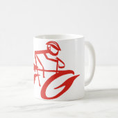 Coffiemok voor fietsers koffiemok (Voorkant rechts)