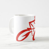 Coffiemok voor fietsers koffiemok (Voorkant links)