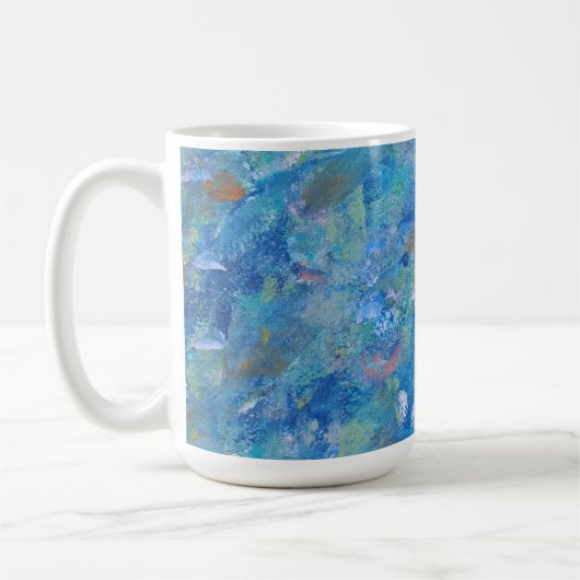 Coffiemok voor regenachtige dagen koffiemok (Links)