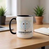 Coffiemokset voor programmeurs en codeursduo mok