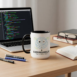 Coffiemokset voor programmeurs en codeursduo mok