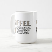 Coffieproductiviteitsmok Koffiemok (Voorkant links)