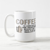 Coffieproductiviteitsmok Koffiemok (Links)