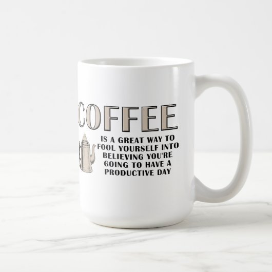Coffieproductiviteitsmok Koffiemok (Rechts)